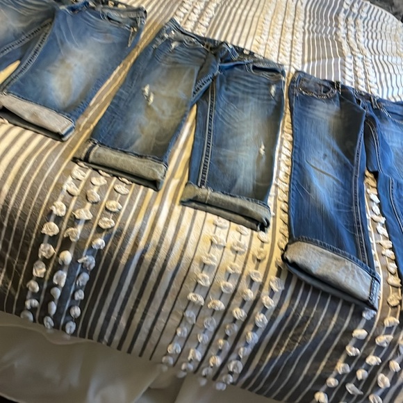 Miss Me Capri Jeans three pairs of 29 waist - Picture 11 of 11